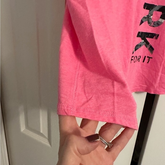 #WORK FOR IT Pink Tee - Picture 5 of 10
